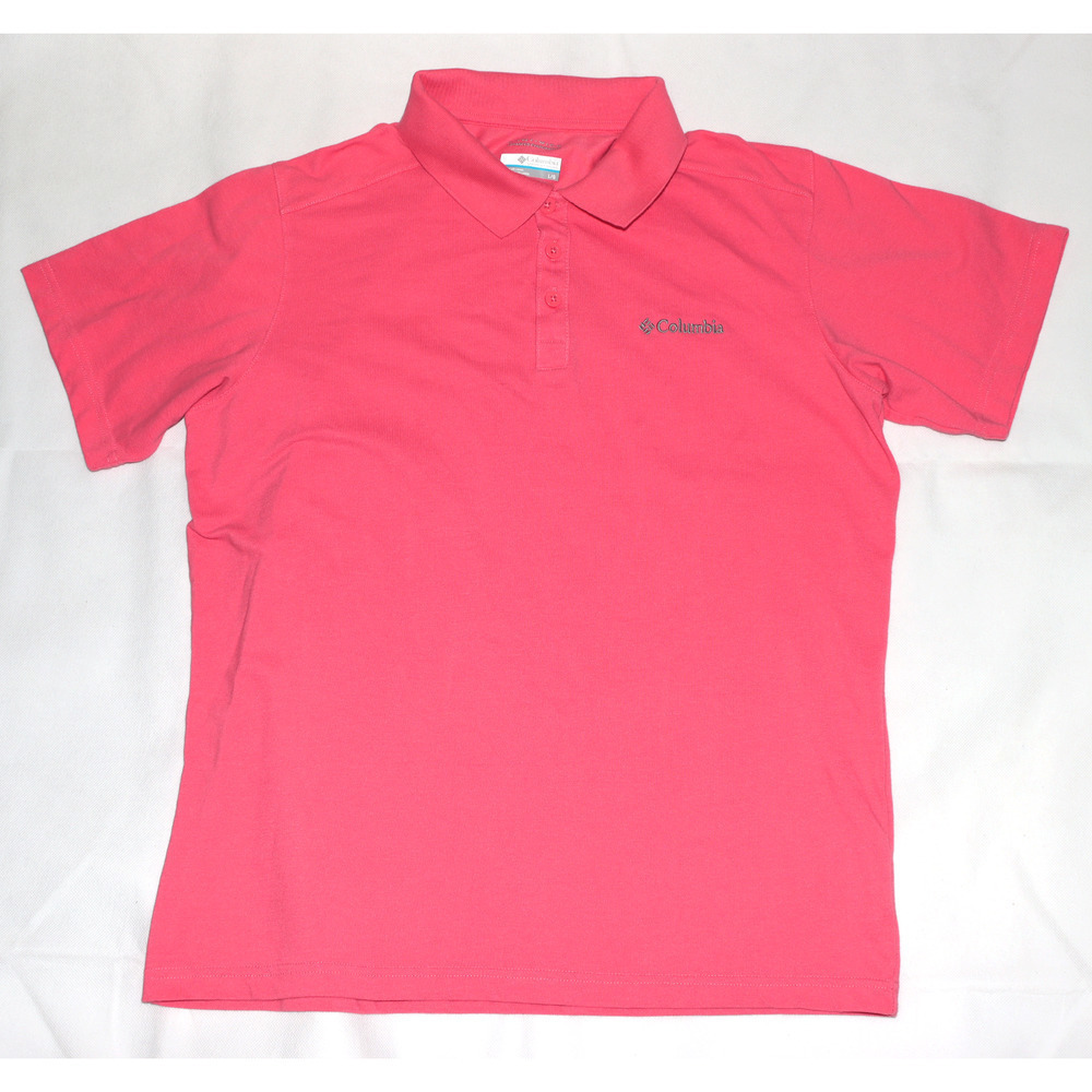 SOLD Columbia Omni Wick Advanced Evaporation Short Sleeve Polo Shirt Size Large‎